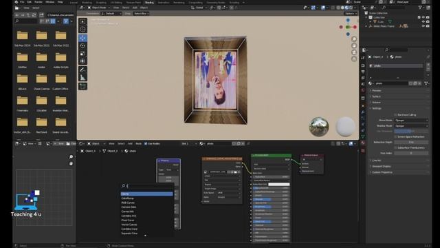 Blender Texture Scale, Rotate And Position смотреть онлайн