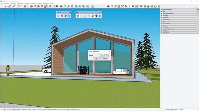 Videocorso Sketchup PRO - 17 - Animazione 3D, Camere, Scene, Inquadrature, Riprese, Fotogrammi, FPS смотреть онлайн