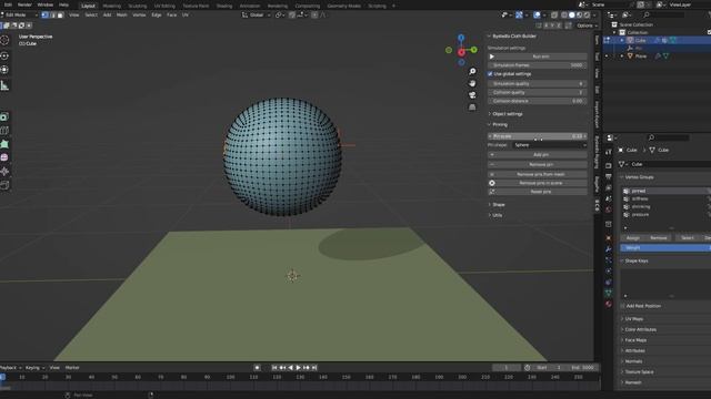 Bystedts cloth builder - Blender addon tutorial смотреть онлайн