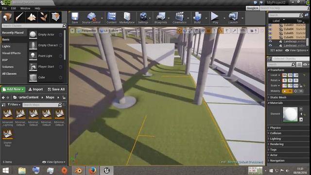 Blender & UE4 | Creating a large structure (Timelapse) Pt4 смотреть онлайн