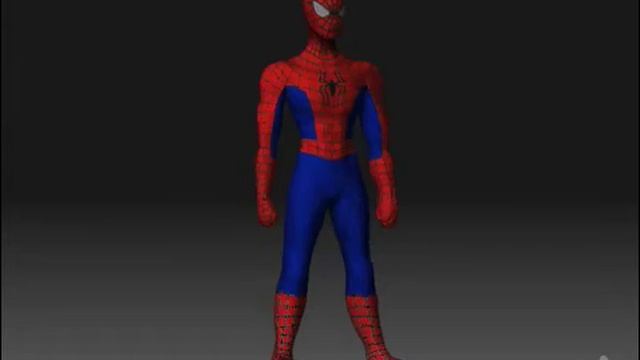 Spiderman ZBrush смотреть онлайн