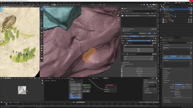 Creating a Nature Landscape Render in Blender смотреть онлайн
