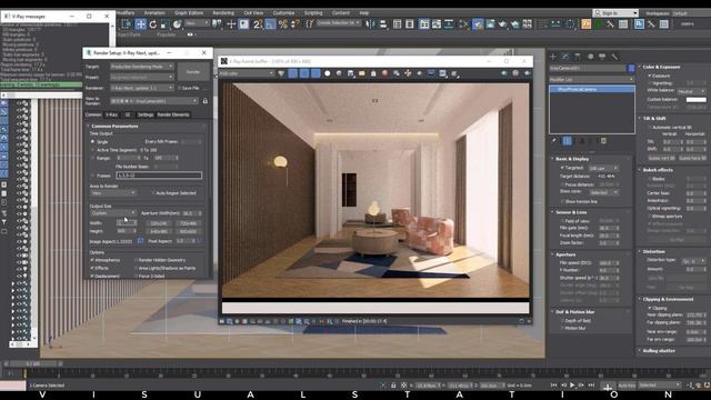 VRay Next - Auto Exposure and Auto White Balance смотреть онлайн
