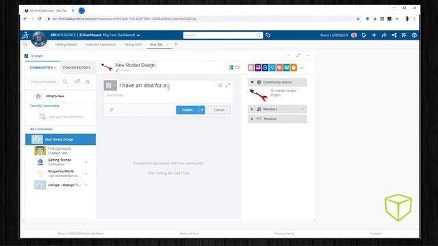 3DEXPERIENCE Tutorial - 3DSwym смотреть онлайн