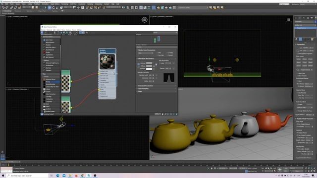 Materiles 3ds Max con motor de render scanline смотреть онлайн