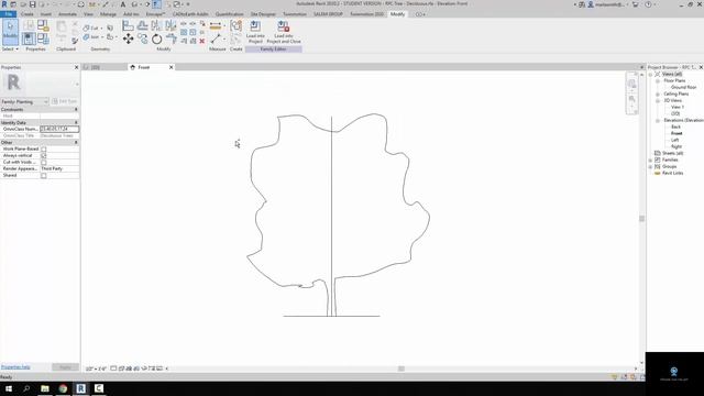 Revit Tree Instance Parameter Height by Dynamo Attractor Point 01 смотреть онлайн