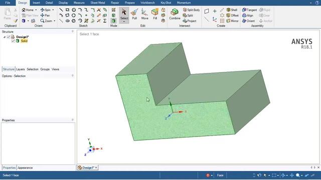 Introduction to Ansys Spaceclaim - Lecture 2 смотреть онлайн