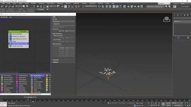 9 How to Create Particles to Follow Multiple Paths using Tyflow in 3Ds Max смотреть онлайн