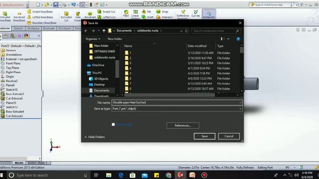 Counter Flow Heat Exchanger — Solidworks 2013 Flowsimulation Tutorial смотреть онлайн