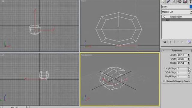 3D max lesson - Turbosmooth (ქართული) 39 смотреть онлайн