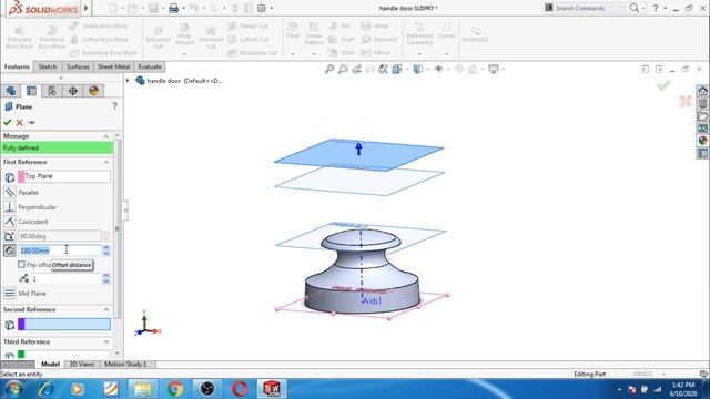 Loft Feature Part 1 Solidworks | Solidworks Tutorial 23 | CAD CAM Tutorial | How to use complex lof смотреть онлайн