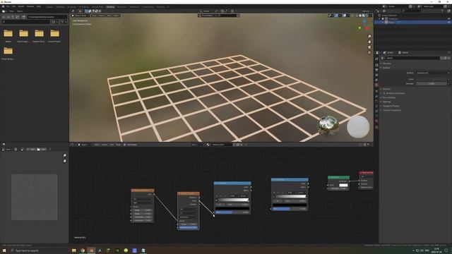 Make a cool grid in blender смотреть онлайн