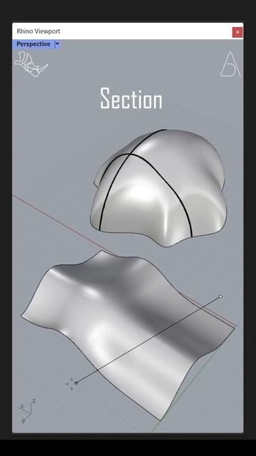 Section- Rhino Tutorial #design #3dmodeling #architecture #rhino3d смотреть онлайн