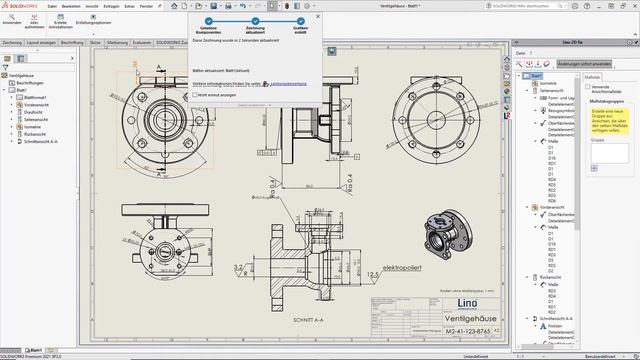 Lino® 2D fix - Zeichnungsautomatisierung für Solidworks® смотреть онлайн