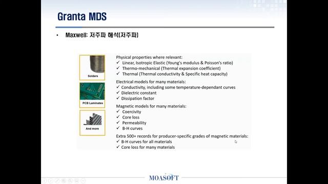 Ansys 교육 - 디지털 트윈(Digital Twin)을 위한 Ansys 재료 정보 관리 솔루션, Ansys Granta MDS 데모 [모아소프트] смотреть онлайн