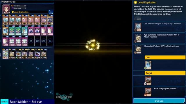 HIERATIC XYZ w/ PARSHATH, NEGATE EVERYTHING (new META Potential) | [Yu-Gi-Oh! Duel Links] смотреть онлайн