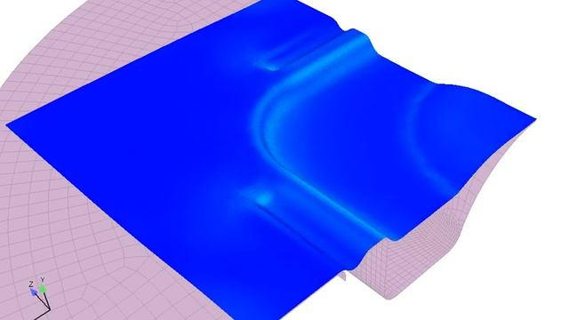 ANSYS LS DYNA鈑金深抽成形模擬Deep Drawing смотреть онлайн