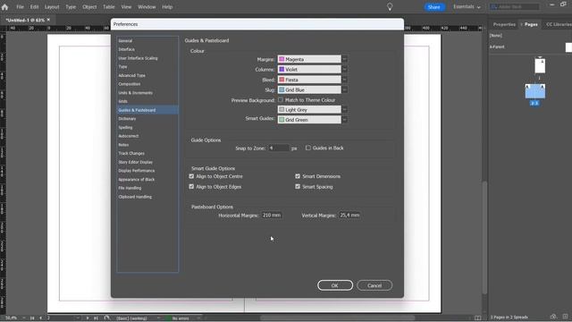 INDESIGN - Lesson 01 - Interface and Workspace, Customize Preferences, Zoom tools, View Mode смотреть онлайн