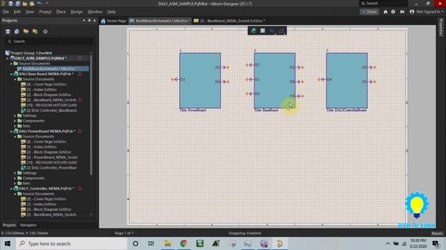 How to Create a New Multi-board Project in Altium Designer смотреть онлайн