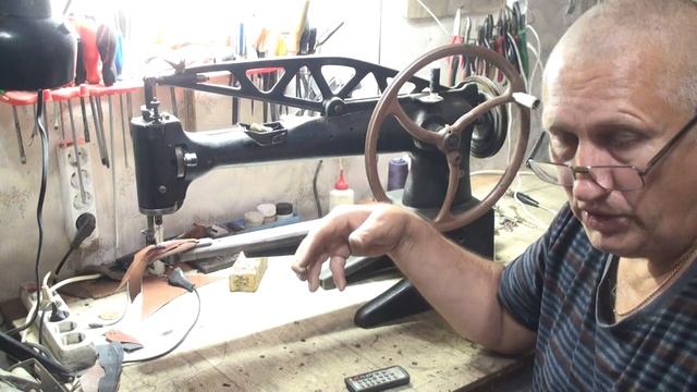 Зингер 29-31. Сапожная рукавная машина. смотреть онлайн