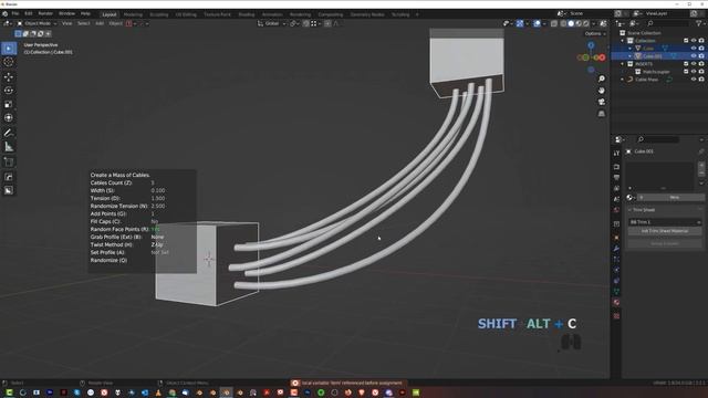 Blender Addon Tutorial - Cablerator for Hard Surface смотреть онлайн