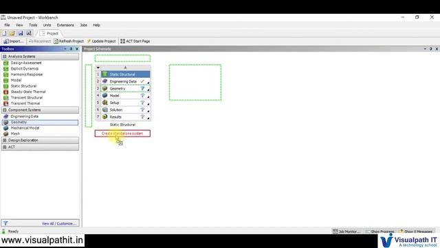 Introduction ANSYS Project Schematic Class 02 | Ansys смотреть онлайн