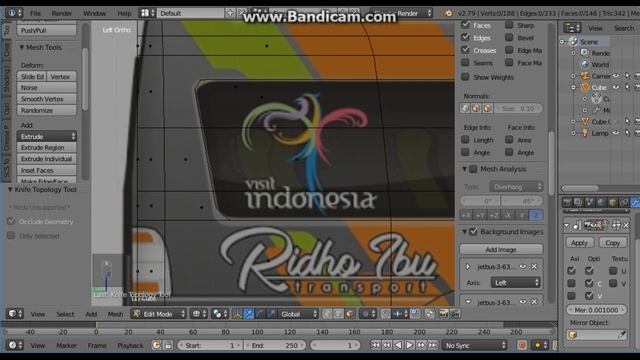 MEMBUAT MOD MICROBUS BUSSID via Blender Part 1 смотреть онлайн