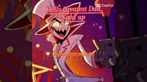 ⚠️NOT MY AUDIO⚠️ «HELLS GREATEST DAD» - Sped Up | Lucifer Morningstar | Alastor | Hazbin Hotel |