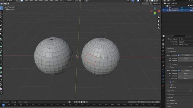 How to join or separate objects BLENDER 3D 4.0.2 смотреть онлайн