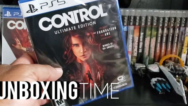 CONTROL ULTIMATE EDITION PS5 UNBOXING смотреть онлайн