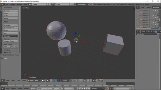 blender snap(selection to Grid , selection to cursor ,cursor to selected) universo blender смотреть онлайн
