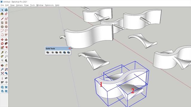 TỰ HỌC SKETCHUP #4 - TẤT TẦN TẬT VỀ SOLID TOOLS TRONG SKETCHUP (FAS Tip#4) смотреть онлайн