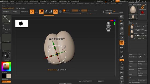 how to SPLIT and MERGE object | Lesson 9 | ZBRUSH IN HINDI смотреть онлайн