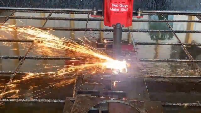 CNC plasma cutting and Fusion 360 design. We also burnish and bend some aluminum. смотреть онлайн