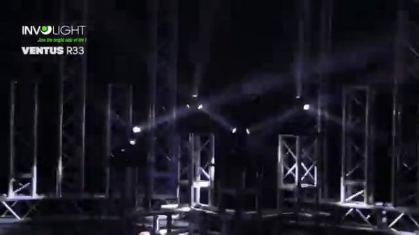 Многолучевая LED голова Involight VENTUS R33