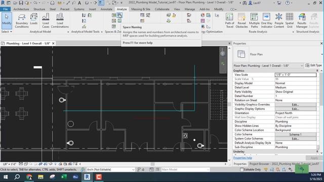 Revit Essentials Decoding Space Tags, Room Tags, and Differentiating Spaces vs. Rooms for Beginners смотреть онлайн