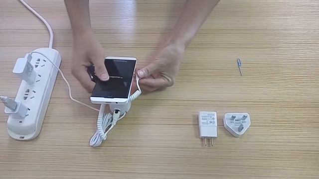 Cell Phone Security Anti theft Alarm Display Stand Holder For Retail Store A22 смотреть онлайн