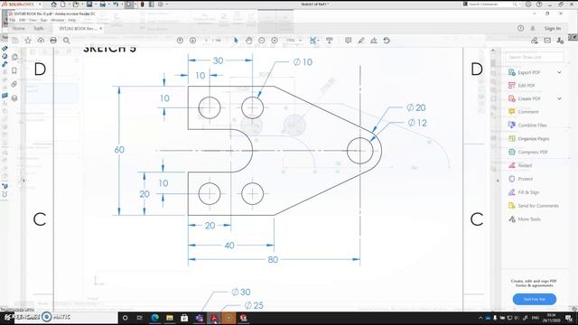 2D Sketching with SolidWorks 2 смотреть онлайн