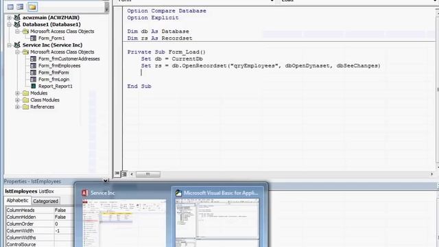 53. VBA - Recordsets Part 1 (Programming In Microsoft Access 2013)