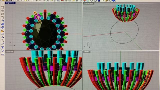 #3d modeling tutorial for jewellery. Wedding ring. #Rhinoceros 3d смотреть онлайн