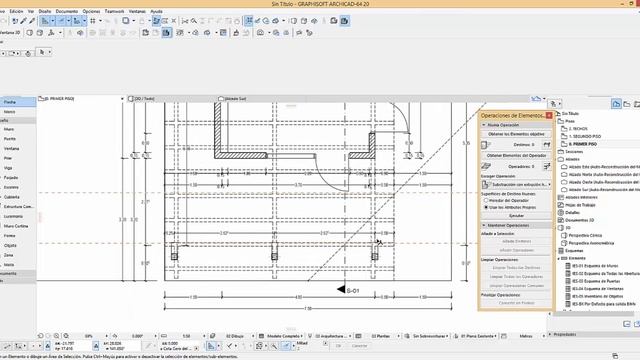 Videotutorial Archicad - edificio pequeño desde 0 - 2 DE 4 смотреть онлайн