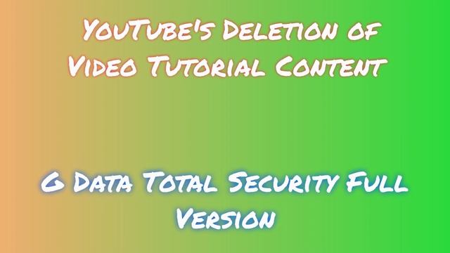 Easy Steps to Download & Free Install G Data Total Security смотреть онлайн