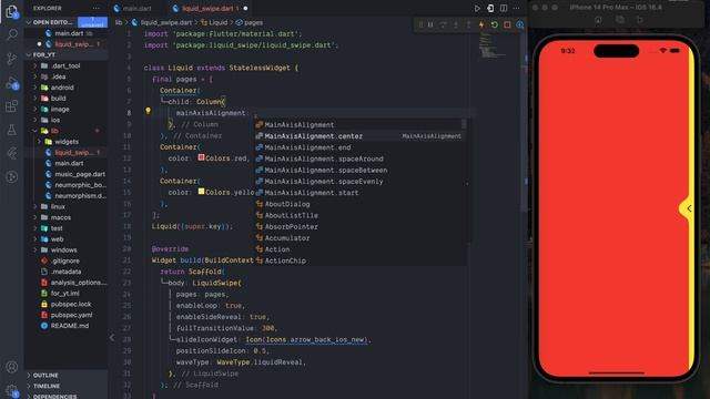 #7 How to create Liquid Swipe Animation Flutter || Liquid Swipe Package in Flutter || 2023 смотреть онлайн