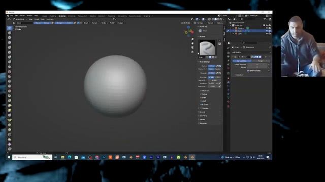 BLENDER TUTORIAL FREE Sculpting Brushes COOL STUFF смотреть онлайн