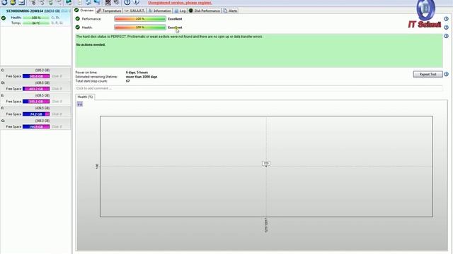 How To Check HDD Health 100% With Hard Disk Sentinel ( IT School) смотреть онлайн