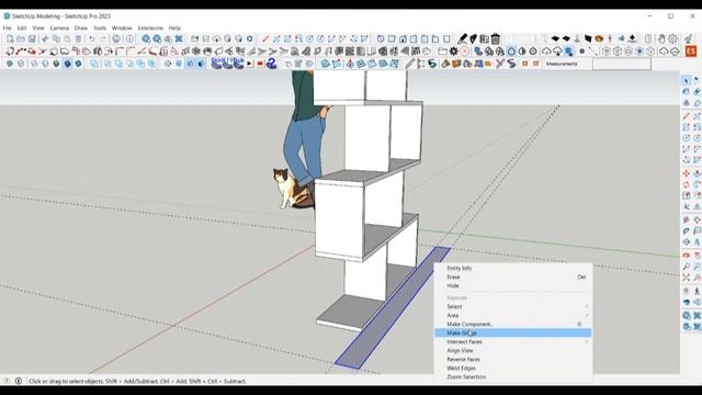 How to Learn SketchUp Tutorial for beginners-Learn SketchUp in 6 MINUTES (SketchUp Free 2023) part2 смотреть онлайн