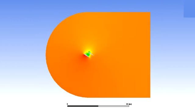 ANSYS Pressure Animation смотреть онлайн