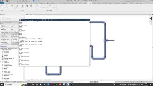 PyRevit - PYLAB - Zmiana typu rur смотреть онлайн