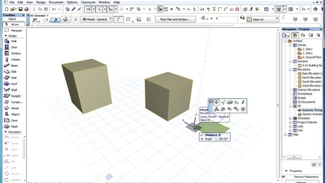 3D Interactions in ARCHICAD - 3D Editing Feedback Improvements смотреть онлайн
