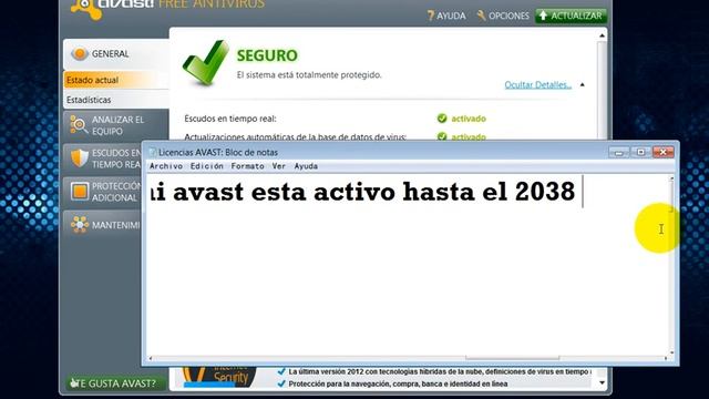 avast free antivirus licencia hasta 2038 gratis смотреть онлайн